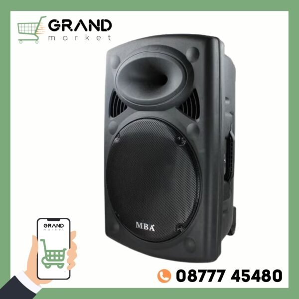 КАРАОКЕ КОЛОНА ПРЕНОСИМА MBA F15 +2бр МИКРОФОНИ 5000W Bluetooth – FM радио – МP3 – TF карта Модел-2026