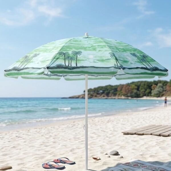 ЧАДЪР ЗА ПЛАЖ С ЧУПЕЩ МЕХАНИЗЪМ 1.7М